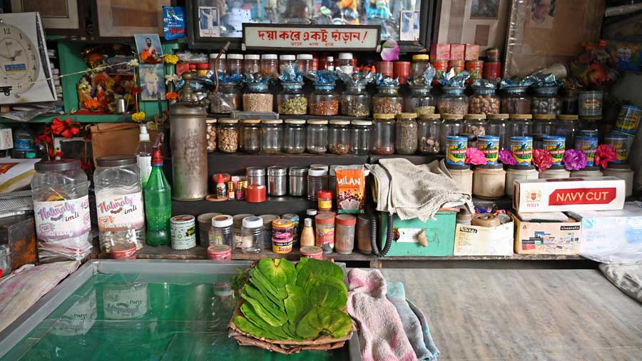 The counter at Kalpataru 