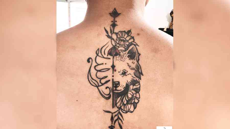 Trishul Tattoo || trishul tattoo with mahadev name || | Baby tattoo  designs, Band tattoo designs, Cool wrist tattoos