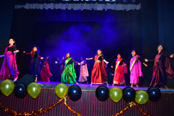 Abhinav Bharati High School and its prestigious auditorium Gyan Manch witnessed yet another outstanding event when the eager and enthusiastic students of class - XI, batch (2023 -24) gathered in unison under the guidance of their Principal and teachers to give a grand farewell to their seniors, the outgoing batch of the session (2022-23)