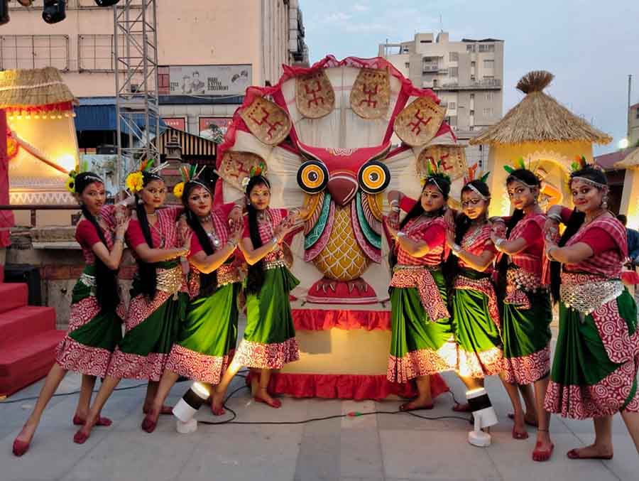 The Eastern Zonal Cultural Centre (EZCC), Ministry of Culture, Government of India took special initiative to promote folk art and culture of West Bengal on the occasion of Poila Baisakh or Bengali New Year, 1430 on April 16 and 17 