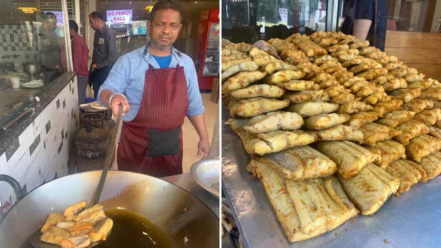 The Amritsari fish at Makhan Fish