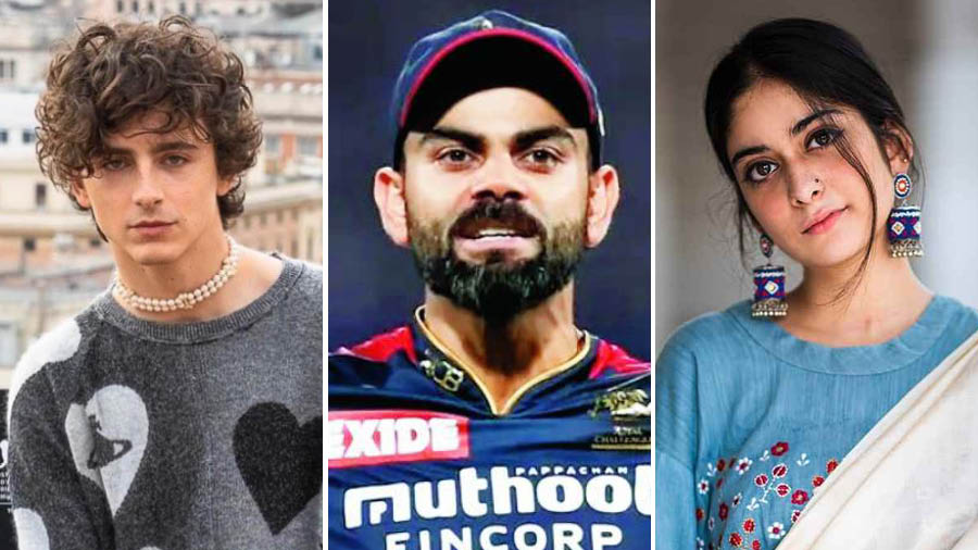 (L-R) Timothee Chalamet, Virat Kohli and Tanya Maniktala are among the newsmakers of the week  