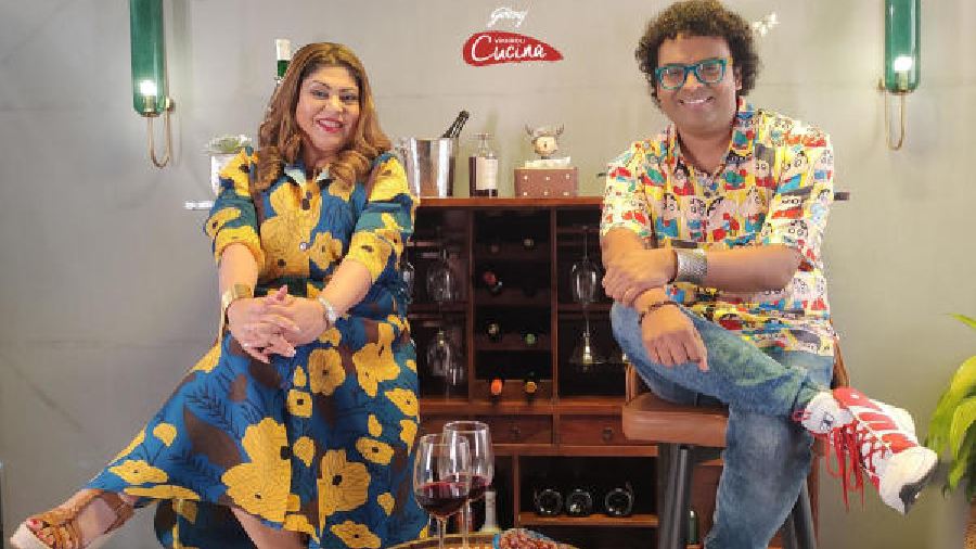 Master of Wine, Sonal Holland, with Varun on the show