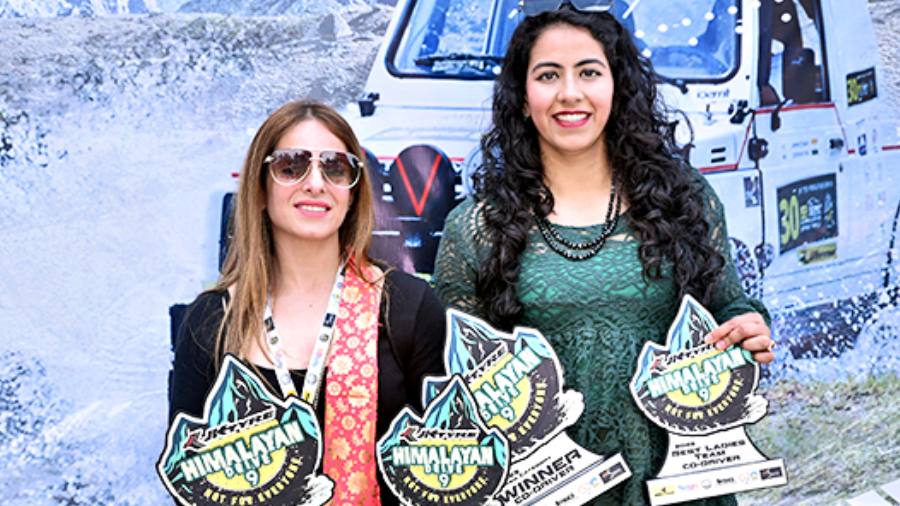 Jasmeet Kaur Batra (left) and Kashish Mehta won the Open Class. The all-girls team from Delhi mesmerised onlookers and left an impressive mark on the HD9 rally this time. “The Himalayan drive is close to my heart as both the route and terrain are a driver’s delight. This was my second time here and I had a fabulous experience. Lifting the trophy in the open category was the icing on the cake along with the best women’s team trophy. Will be back for more,” said Jasmeet aka Jessie. “The route through the mountains was challenging as well as mesmerising. Pairing up with Jasmeet was a very good decision as we both understood each other and helped each other bag the position,” added Kashish.
