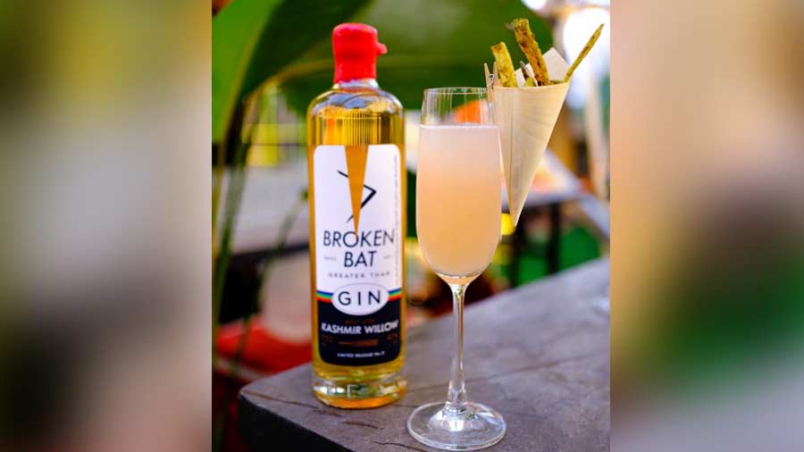 The newly launched Broken Bat Ginsky, which has notes of aged leather and freshly toasted wood, with hints of almost-ripe mangoes and sweet juniper spice