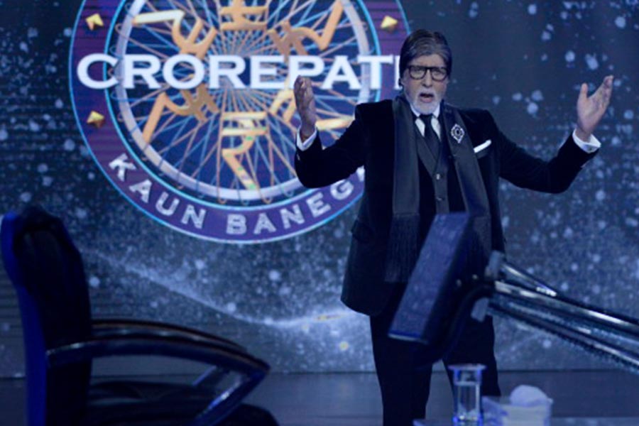 Amitabh Bachchan on Kaun Banega Crorepati.