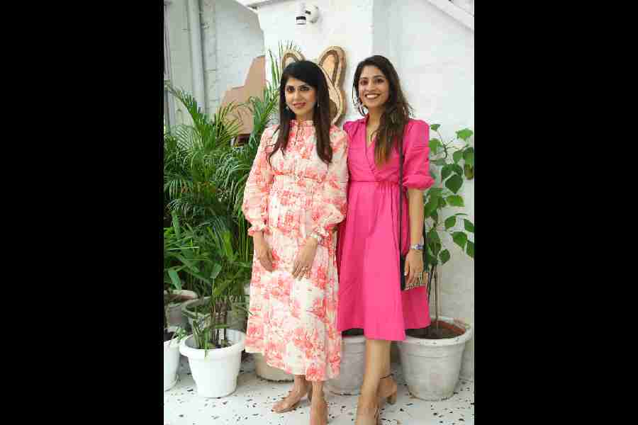 YFLO chairperson Priyanka Agarwal and Re-View group chair Nikita Bardia. “We embraced the theme of health and beauty by shedding light on managing addictions effectively. Members networked and discussed various addictions and how to deal with them. The insightful discussions were followed by a delightful session of pairing coffee, chocolate and cheese — a perfect blend of indulgence and wellness in one gathering,” said Priyanka Agarwal. “Being a coffee lover, this event was perfect for people like me. It was an extremely informative session. First, we spoke about addiction and how we can overcome it or help people deal with it. My favourite pairing was a unique one they asked us to try, it was crackers, with garlic cheese and strawberry compote,” said Nikita Bardia