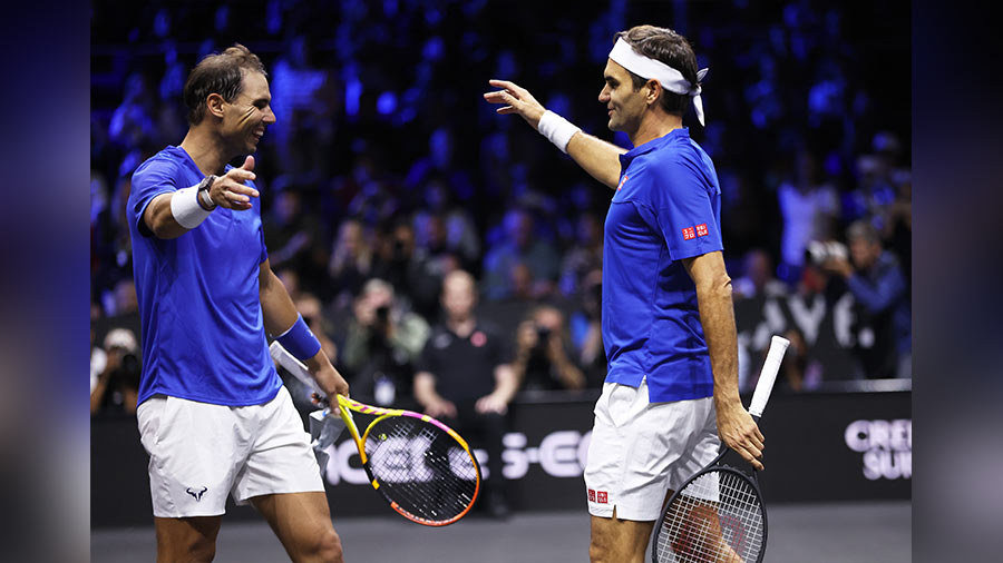 Rafael Nadal and Roger Federer have just the 42 singles Grand Slam titles between them