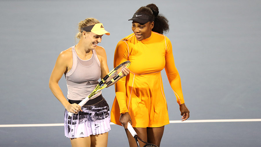 Caroline Wozniacki and Serena Williams were two of the most dominant women in tennis in the 2010s