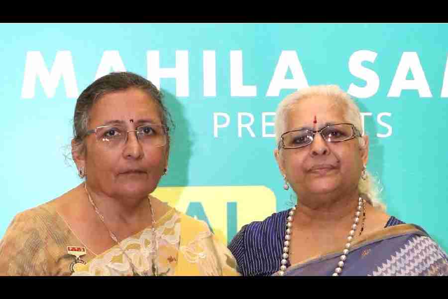 (L-R)  Pratibha Binani, president of Kolkata FTS Mahila Samiti and Pushpa Mundra, vice president of Kolkata FTS. “We believe in the teachings of Swami Vivekananda... if a child cannot reach to education, education must reach to the child. That is the ultimate objective of Friends of Tribals Society, to stand by our rural brethren and contribute towards building a stronger nation,” said Binani. Mundra thanked everyone for pitching in. “More than 57 luxury brands participated in this exhibition. On behalf of everyone at Ekal, we want to extend our deepest gratitude for the unwavering support of our stall holders, guests, sponsors, members and the entire team of FTS for being an integral part of our mission. Their generosity and commitment to our cause have played a crucial role in enabling us to make a significant impact on the lives of those we serve. These contributions have helped us implement various projects and initiatives that address pressing social issues and uplift the underprivileged in our community. As we move forward, we promise to remain steadfast in our commitment to make a lasting impact on society. We are confident that we can achieve even greater heights and touch the lives of many more in need with this kind of support,” she said. 
