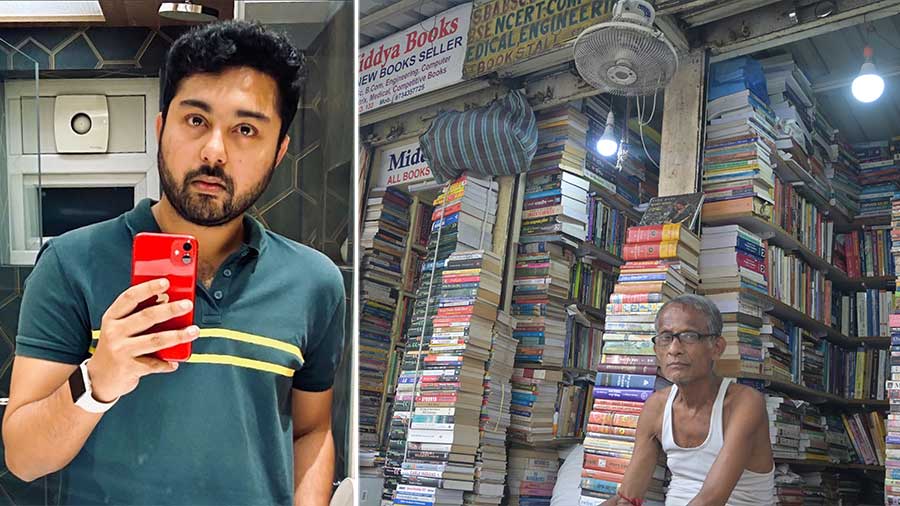 For Kaustuv Nag, a student, Boi Para is a paradise for book lovers like him