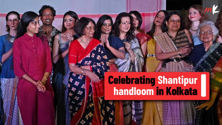 Handloom Day | Shantipuri And Baluchari Weaves, And Bengal Handloom ...