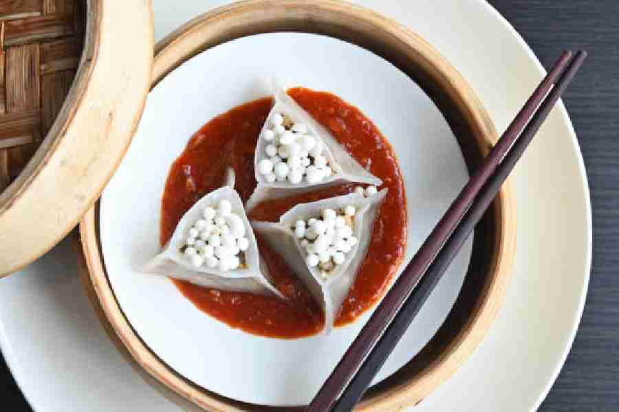 Mushroom dumpling