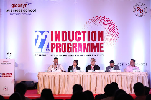 An interactive Alumni Panel Discussion on ‘Who are the New-Age Managers? – An Industry Perspective’ between the inducted students and the alumni of the B-School