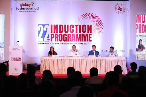 An engrossing Corporate Panel Discussion in motion, where some of the best minds from the corporate community came together to converse on ‘From Graduation to Transformation: Life-long Learning for Managers’