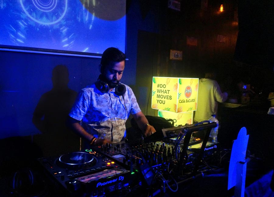 OPENING ACT: DJ Cas was on opening duty and knew exactly how the crowd needed to be pumped up for a DJ Ivan set