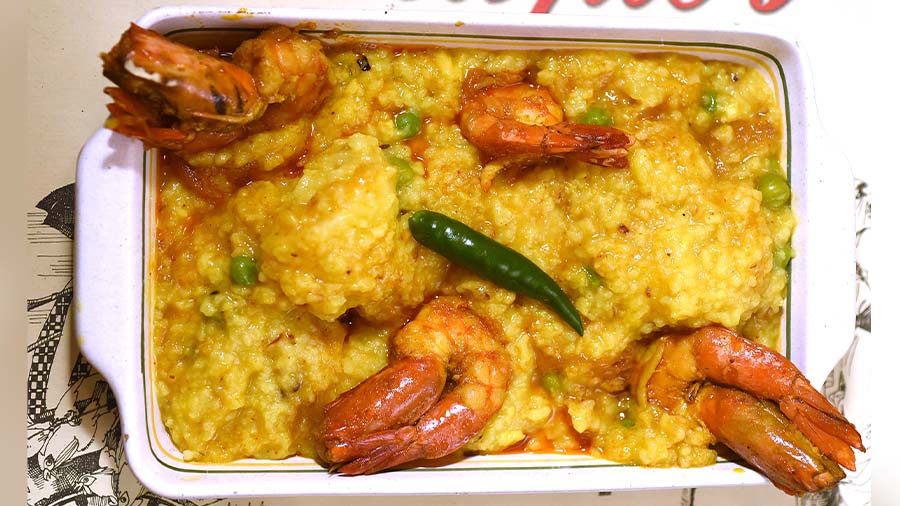 Chingri Machher Khichuri