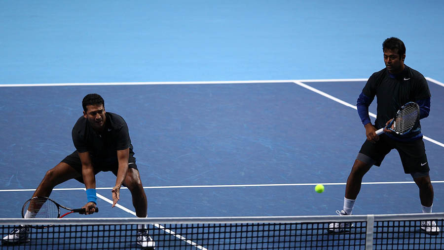 Mahesh Bhupathi (left) and Leander Paes made history as the Indian Express