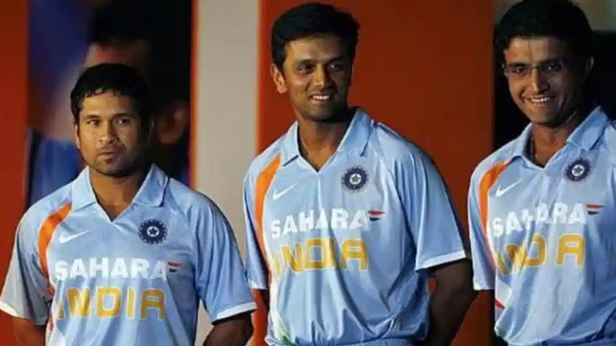 Sachin Tendulkar, Rahul Dravid and Sourav Ganguly played no part in India’s triumph at the inaugural T20 World Cup in South Africa