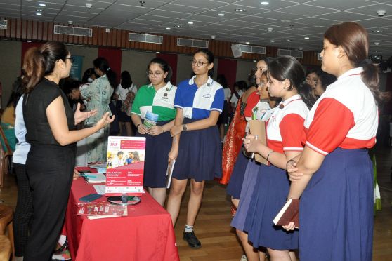 On 4th August 2023, Sushila Birla Girls’ School organised the second edition of Career Fair for the students of Classes XI and XII.