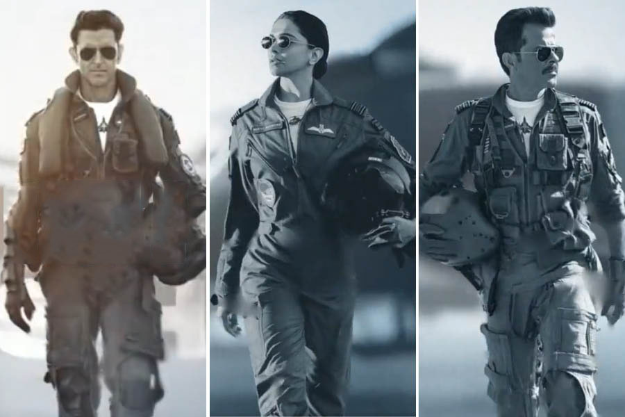 Fighter | Fighter motion poster: Hrithik Roshan, Deepika Padukone and Anil  Kapoor bring Top Gun to Bollywood - Telegraph India