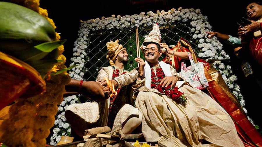 Abhishek Ray and Chaitanya Sharma had a big fat gay wedding ceremony in Kolkata in 2022