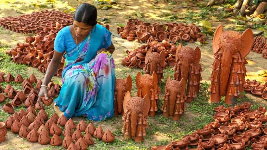 Terracotta work in Chattisgarh