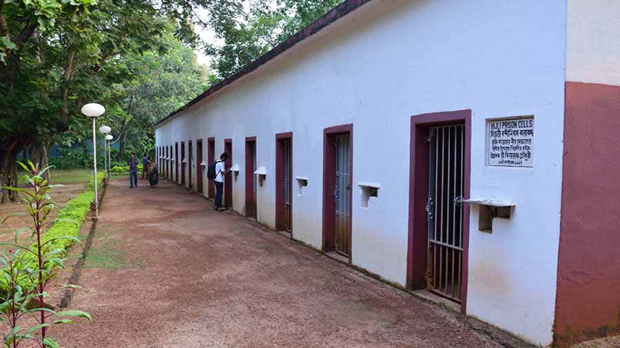 Hijli prison cells at Hijli Shaheed Bhavan 