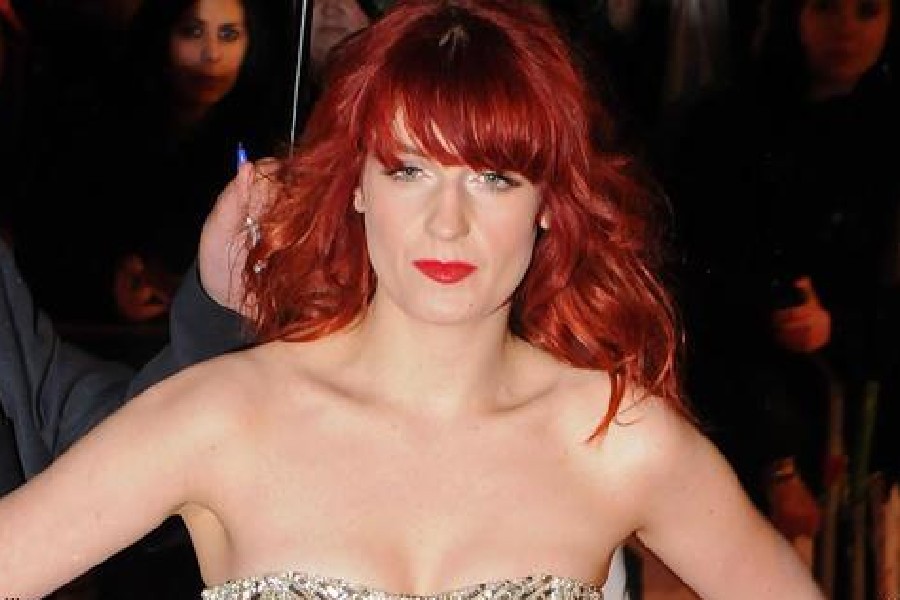 Florence Welch, singer of the band Florence and the Machine
