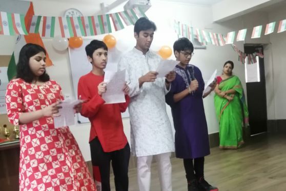 The young children not only showcased performances but also had drawings and craft work which was beautifully used during their performances. Retracting themselves through the history of Independence, they all came through with smiles and performances which were indeed noteworthy