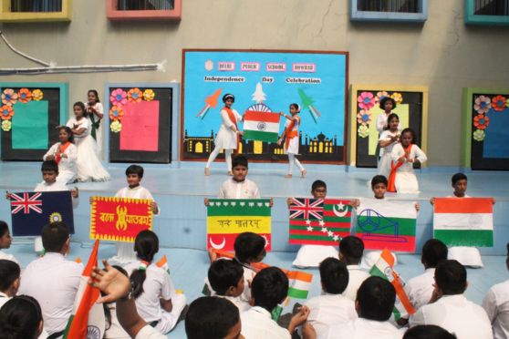 Celebrating India’s 77th Independence Day, Delhi Public School Howrah put up an interesting narrative drama showing the evolution of our National Flag