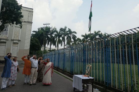 Independence Day was celebrated amid great fervour and reverence as of previous years at Hare School