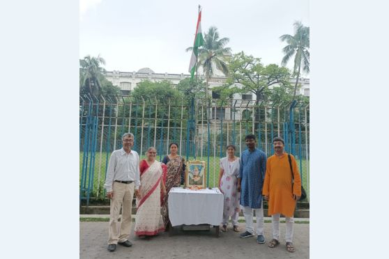 Around 70 students & 6 teaching, non-teaching staff also took part in the celebrations held at Red Road