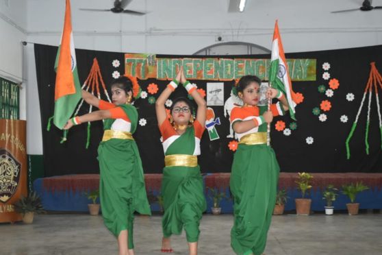 Like every year, this year also, our school celebrated Independence Day on 15 August 2023 with much gaiety and alacrity. On this day the sense of happiness and pride could be clearly seen on the faces of all the students as we were celebrating its 77th Independence Day on 15th August 2023. 