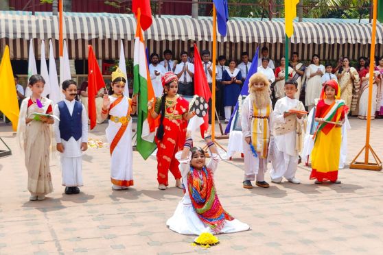 The Douglas Memorial Higher Secondary School, Barrackpore celebrated the 77th Independence Day of our nation with great zeal and patriotic fervour