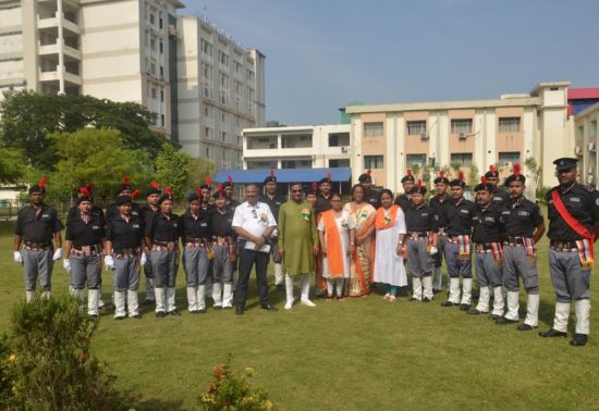 The 77th Independence Day was celebrated with great fervour and enthusiasm at Delhi Public School Guwahati