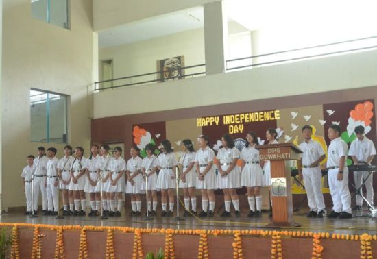 An entertaining cultural programme consisting of patriotic songs presented by the students as well teachers was also organized to mark the occasion. 