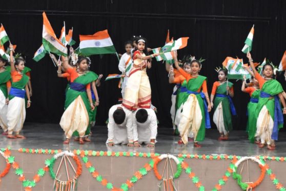 The ceremony encapsulated a holistic approach to education, blending patriotic fervour, women's empowerment, leadership development, and sportsmanship
