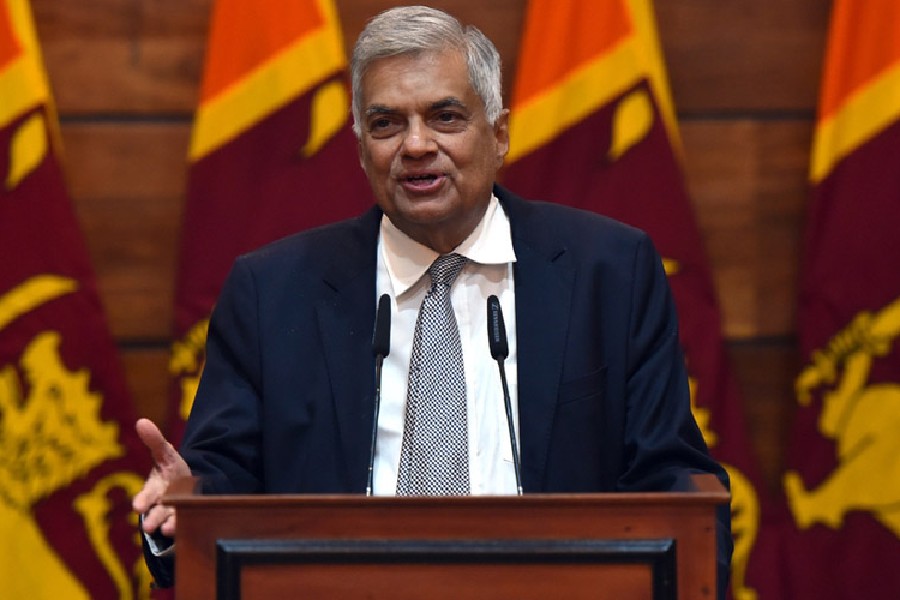 Sri Lanka President Ranil Wickremeshinghe