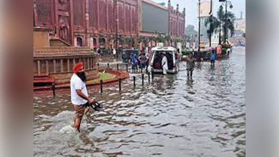 Around 300mm of rain over two days was enough to expose the flaws of such advanced thought and urban planning 