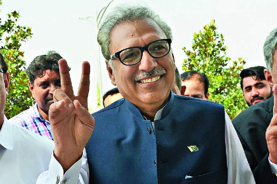 Pakistan President Arif Alvi