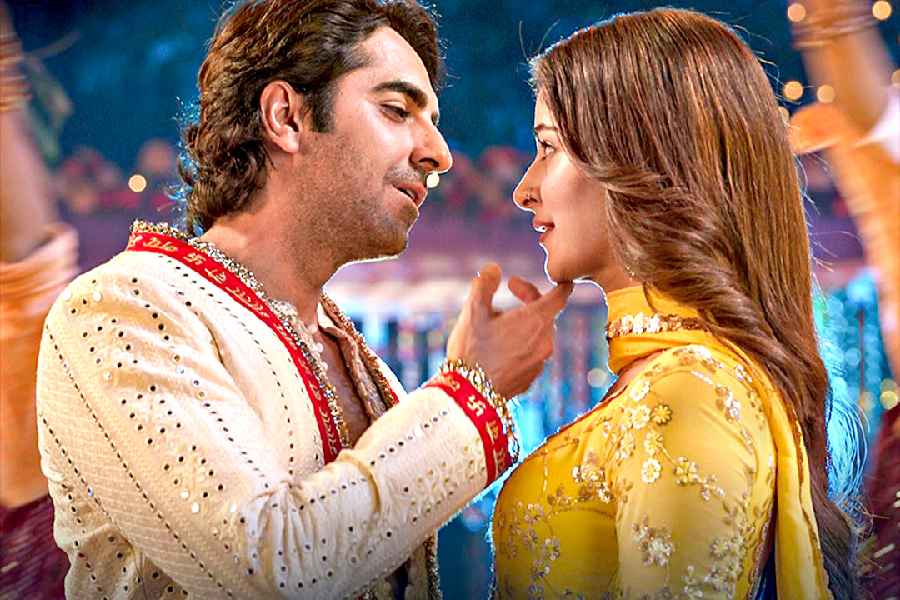 Ananya with Ayushmann Khurrana in Dream Girl 2, releasing in theatres this Friday