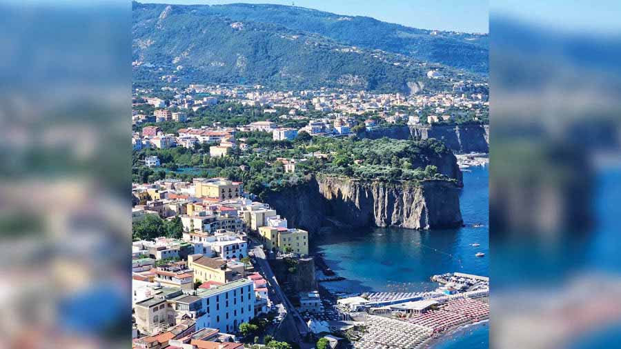Sorrento, a beautiful town in Italy