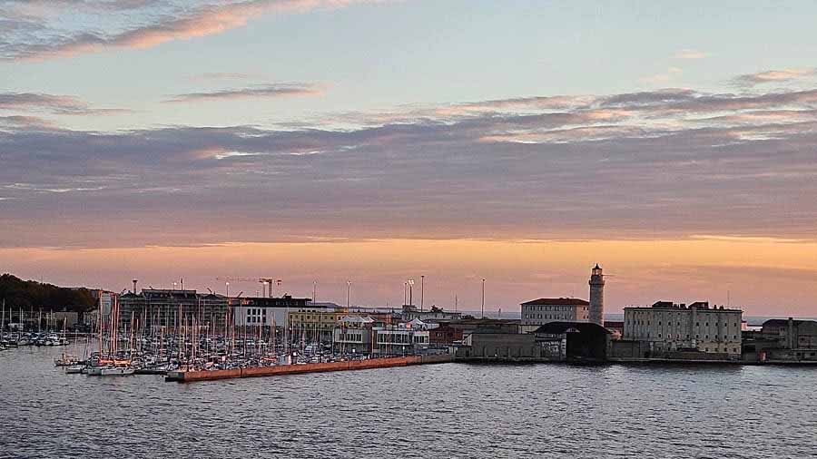 The Trieste port
