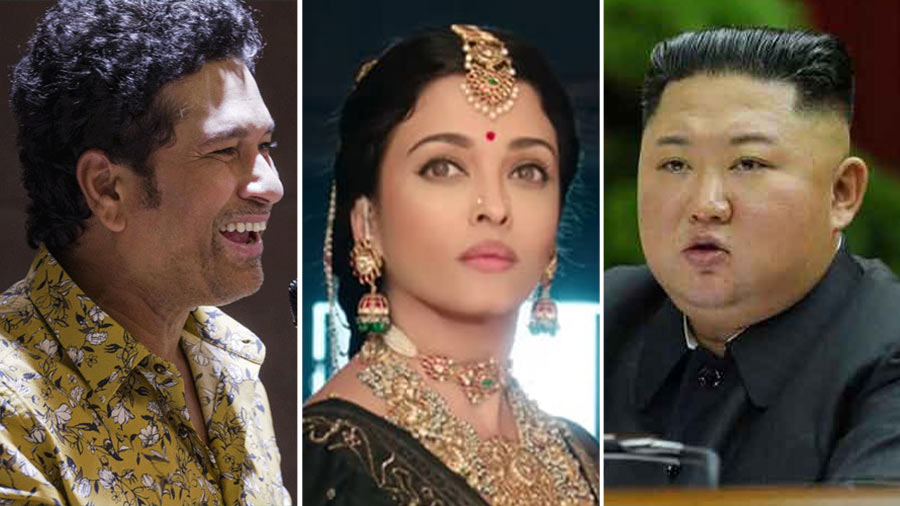 (L-R) Sachin Tendulkar, Aishwarya Rai and Kim Jong Un are among the newsmakers of the week