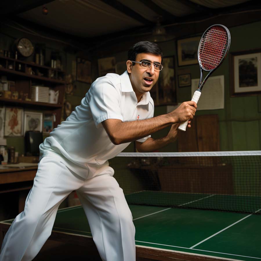 The world has seen a lot of Viswanathan Anand in action, but almost nothing of it has been on the move. The sedentary habits of chess will test Anand’s mobility should he switch to tennis, but what will not be a hindrance is Anand’s lightning-fast brain. The cerebral aspect of tennis often goes underrated, and given Anand’s intelligence, do not rule him out from devising a serve and volley strategy that would make Roger Federer proud!
