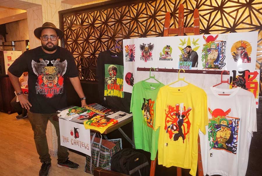 The Cartels, founded by Atanu Dutta, had a funky collection of graphic printed t-shirts in pop colours
