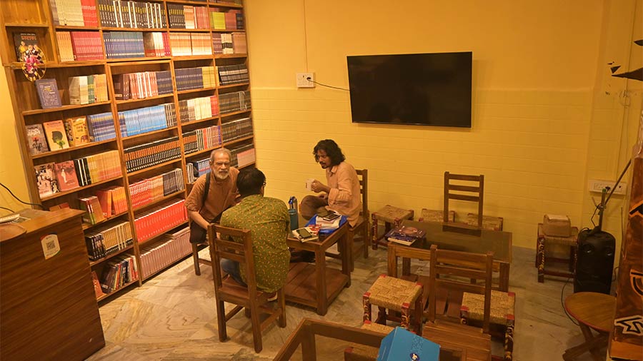 Tucked away in College Street, Abhijan Book Cafe is a pocket-friendly adda spot