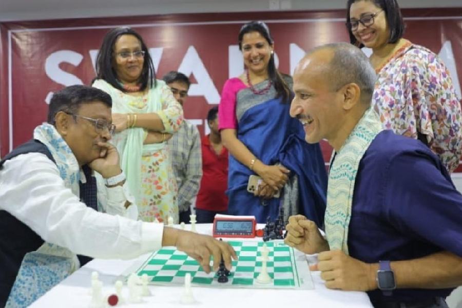 Chess meet at Swarnim International