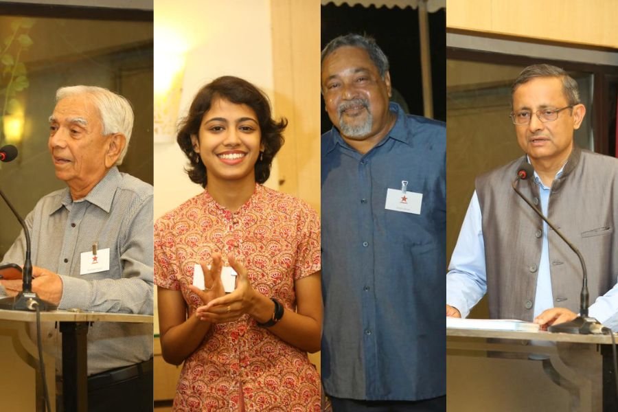 (L-R) Prashant Tivary, Kannita Biswa, Arijit Ghose and Sanjay Mitra
